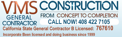 Construction Professional Vms. Construction, Inc. in Saratoga CA