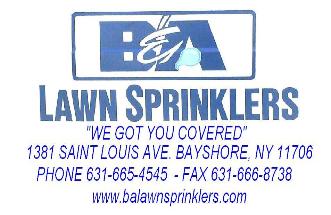 Construction Professional B And A Lawn Sprinklers in Bay Shore NY