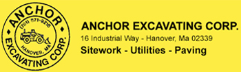 Construction Professional Anchor Excavating CORP in Hanover MA