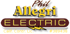 Construction Professional Allegri Electric CO INC in Groveland CA
