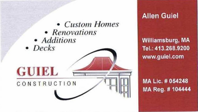 Construction Professional Guiel Construction in Williamsburg MA
