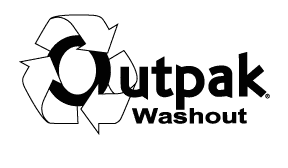 Outpak Washout System