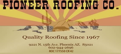 Construction Professional Pioneer Roofing CO in Phoenix AZ