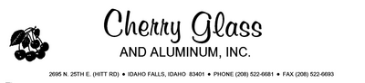 Construction Professional Cherry Glass And Aluminum INC in Idaho Falls ID